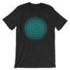 vosenta unisex t-shirt mandala heather black