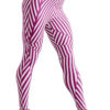 Pink and White leggings (dazzle)