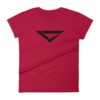 Vosenta women's Tshirt v-logo red