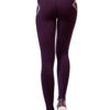Vosenta v-line yoga leggings purple