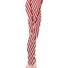 Vosenta red dazzle collection yoga leggings