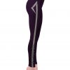 Vosenta v-line yoga leggings purple
