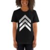 Vosenta black tshirt geometric