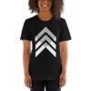 Vosenta black tshirt geometric