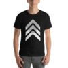 Vosenta black tshirt geometric