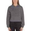 Vosenta storm Crop hoodie