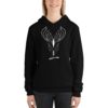 Vosenta unisex hoodie black