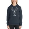 Vosenta unisex hoodie navy