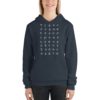Vosenta unisex hoodie navy