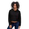 Vosenta Black Crop hoodie