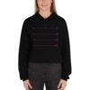 Vosenta Black Crop hoodie