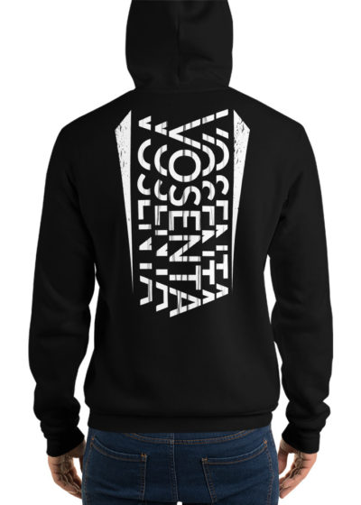 Vosenta unisex hoodie black phi