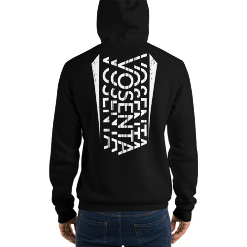 Vosenta unisex hoodie black phi