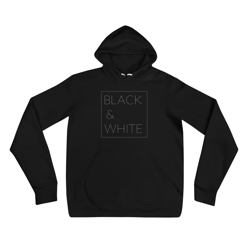 Vosenta unisex hoodie black