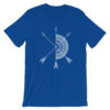 Vosenta blue tshirt mandala