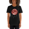 Vosenta black tshirt koi fish