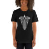 Vosenta black tshirt abstrack