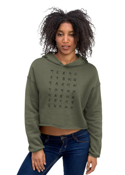 Vosenta crop hoodie