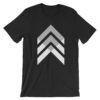 Vosenta black tshirt geometric