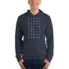 Vosenta unisex hoodie navy