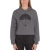 Vosenta storm Crop hoodie mandala