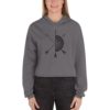Vosenta storm Crop hoodie mandala arrow