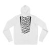 Vosenta unisex hoodie white back