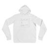 Vosenta unisex hoodie white