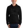 Vosenta unisex hoodie black