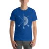 Vosenta blue tshirt mandala