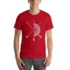 Vosenta red tshirt mandala