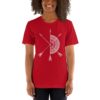 Vosenta red tshirt mandala
