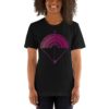 Vosenta black tshirt mandala
