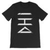 Vosenta black tshirt phi flat