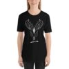 Vosenta black tshirt abstrack