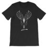 Vosenta black tshirt abstrack