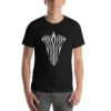 Vosenta black tshirt abstrack