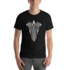 Vosenta black tshirt abstrack