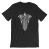 Vosenta black tshirt abstrack