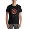 Vosenta black tshirt koi fish