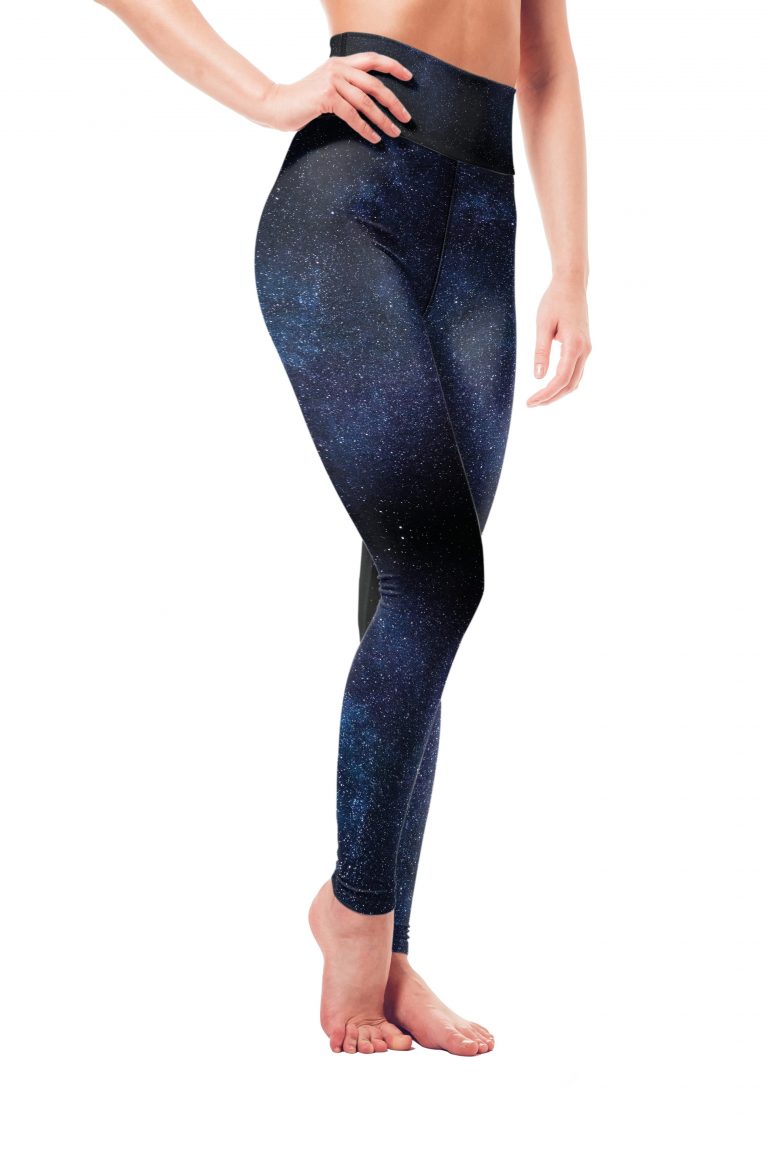 Blue Nebula Yoga Leggings - #Galaxy Collection ~ Vosenta ~ Official Shop