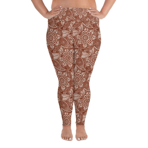 vosenta plus leggings mehndi