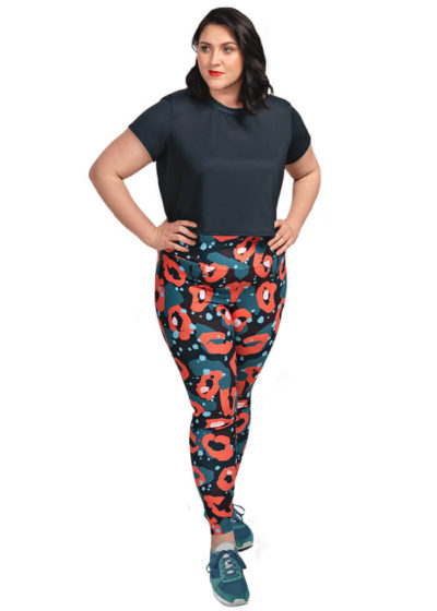 Vosenta leopard Design Plus Size Leggings ~ Vosenta ~ Official Shop