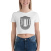 white crop top greek