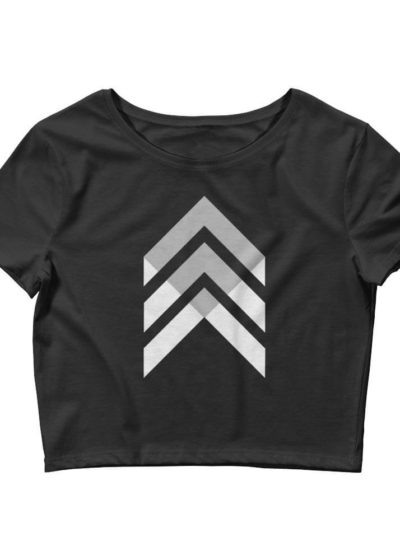 crop top geometric