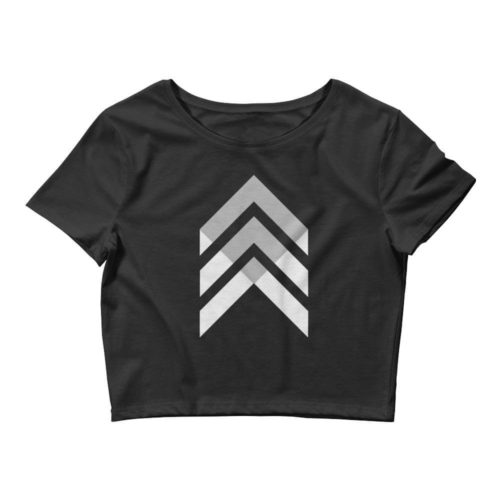 crop top geometric