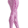Pink and White leggings (dazzle)