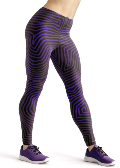 purple leggings dazzle collection