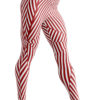 Red and White leggings (dazzle)