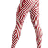 Red and White leggings (dazzle)